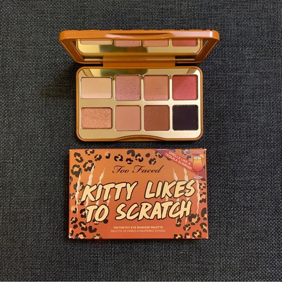 Too Faced Other - NEW TOO FACED Kitty Likes To Scratch Mini Eyeshadow Palette Matte & Metallic